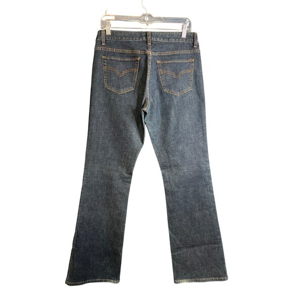 Halogen Womens Denim Jeans Size 8 Bootcut - Picture 2 of 6